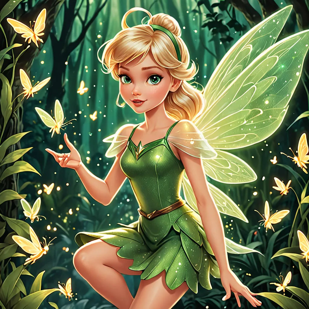 a beautiful fairy sitting in the middle of a forest with butterflies around her feet and her hand out to the side, disney, fantasy art, a character portrait, kinkade