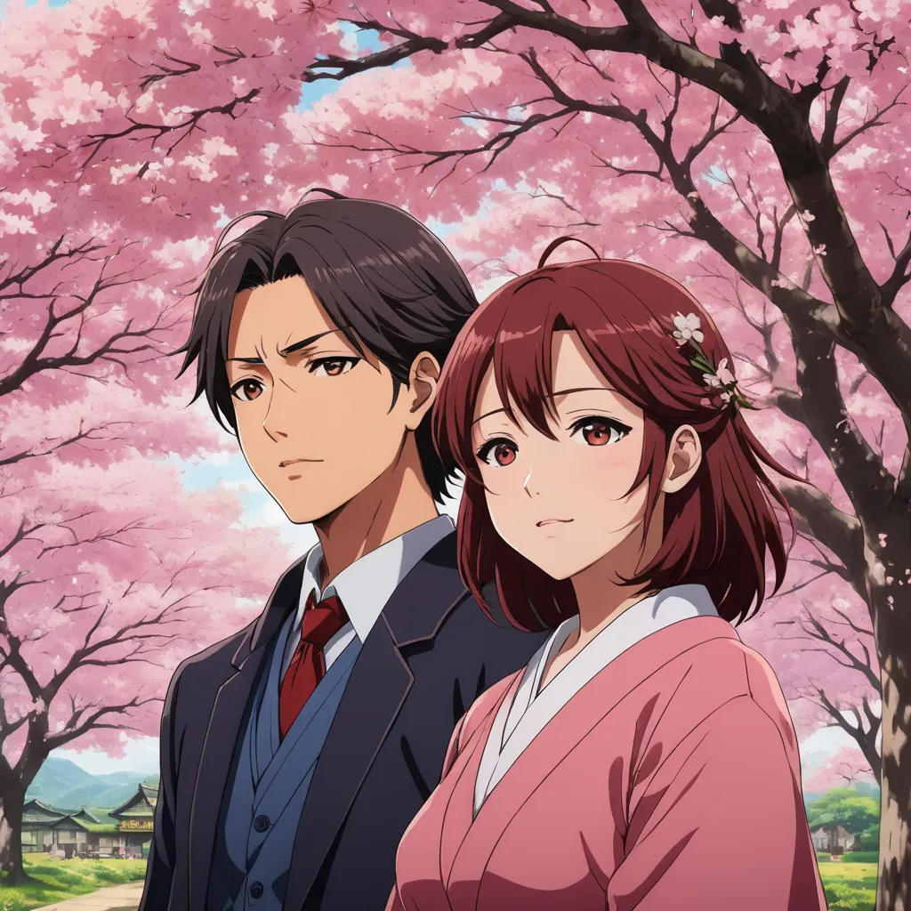 Cherry Blossom Love