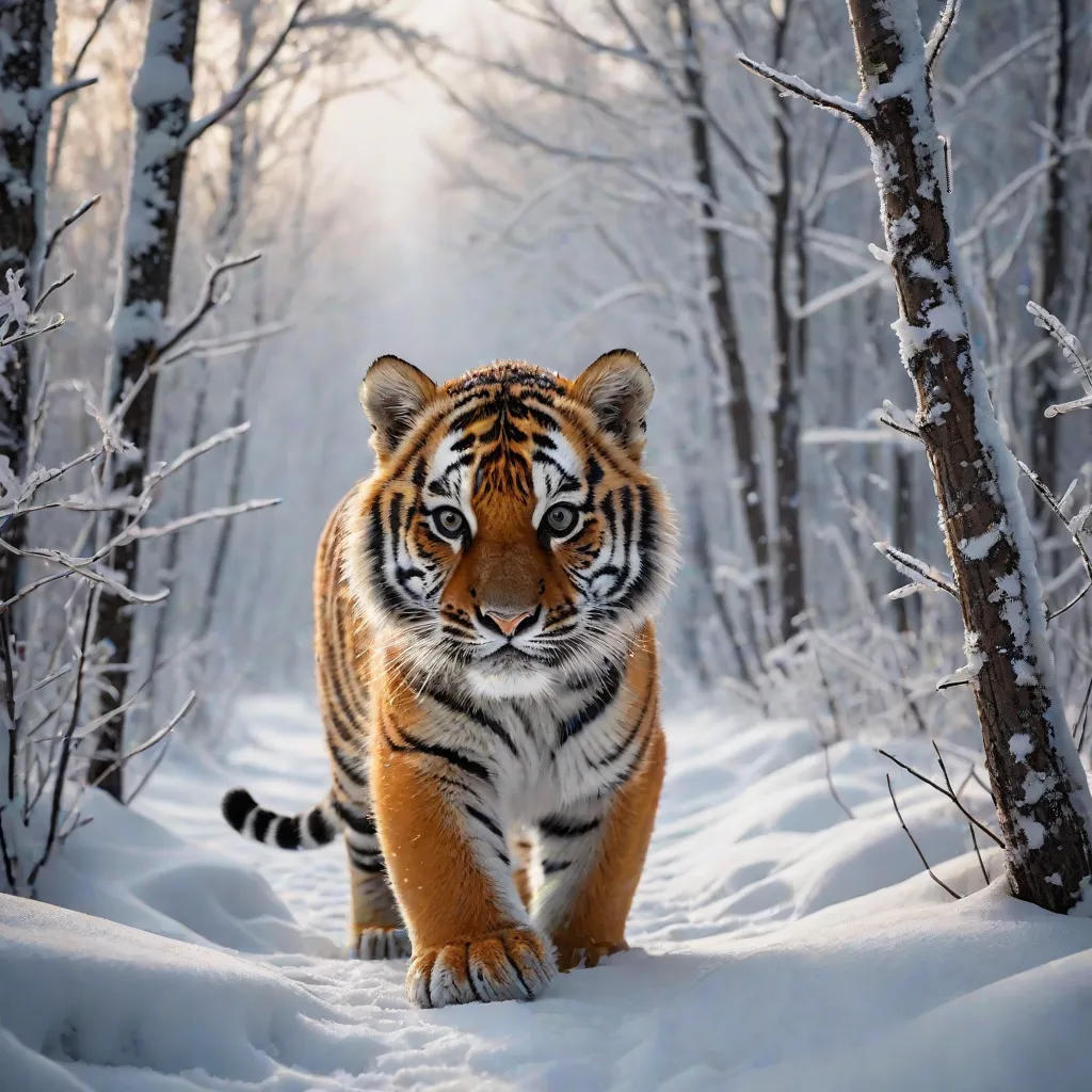 The Little Tiger's Journey