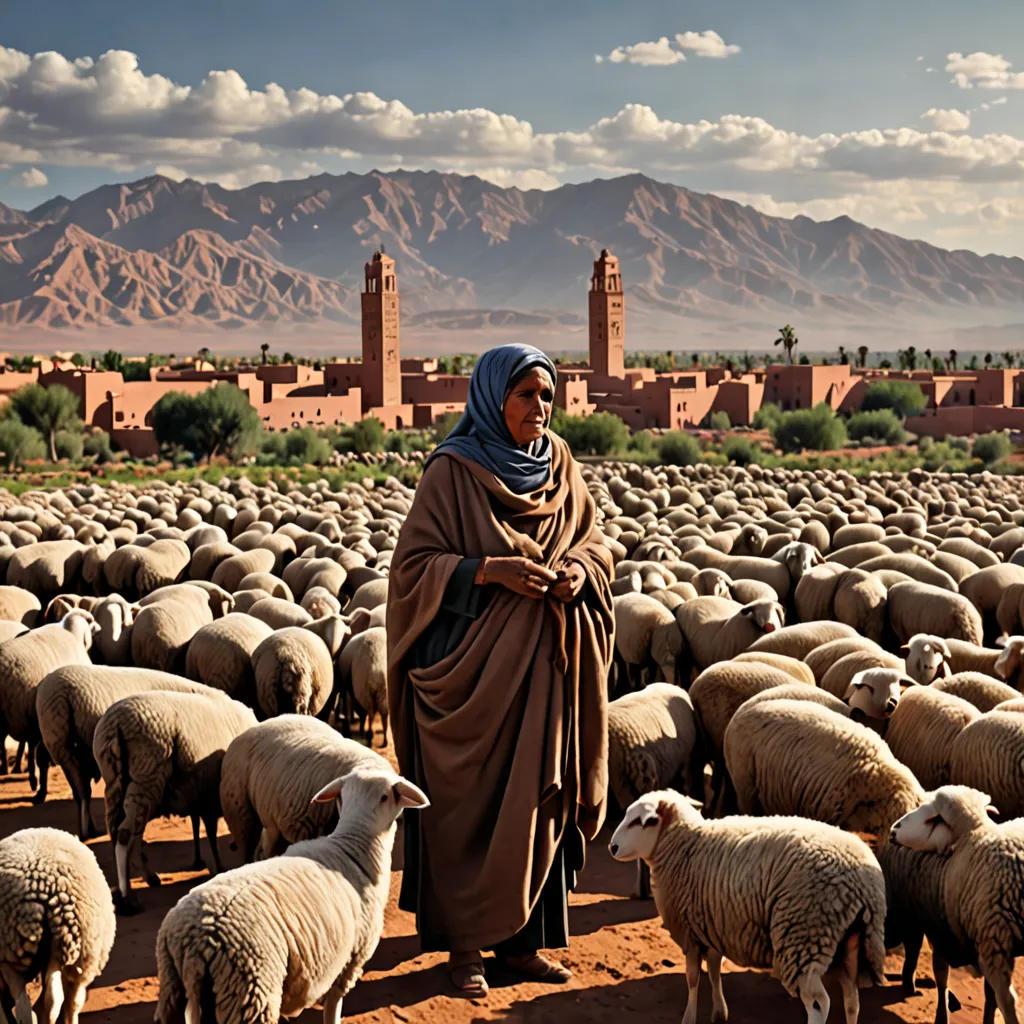 The Shepherdess of Marrakesh