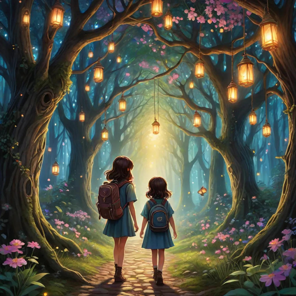 Luna and the Magical Forest