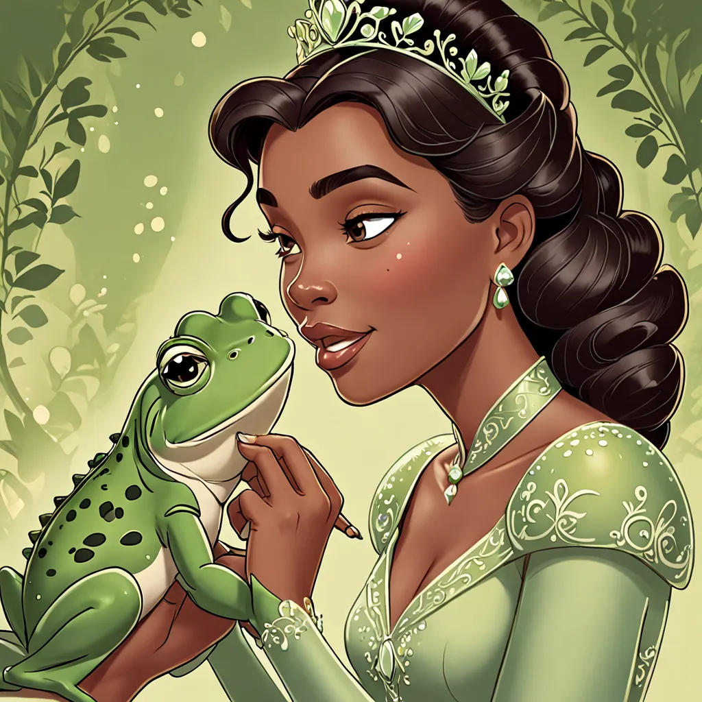 The Dreamy Princess and the Talking Frog
