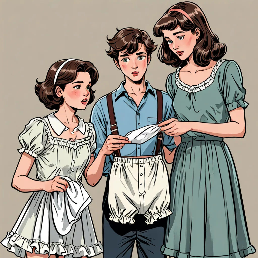 Satin Sissy Transformation