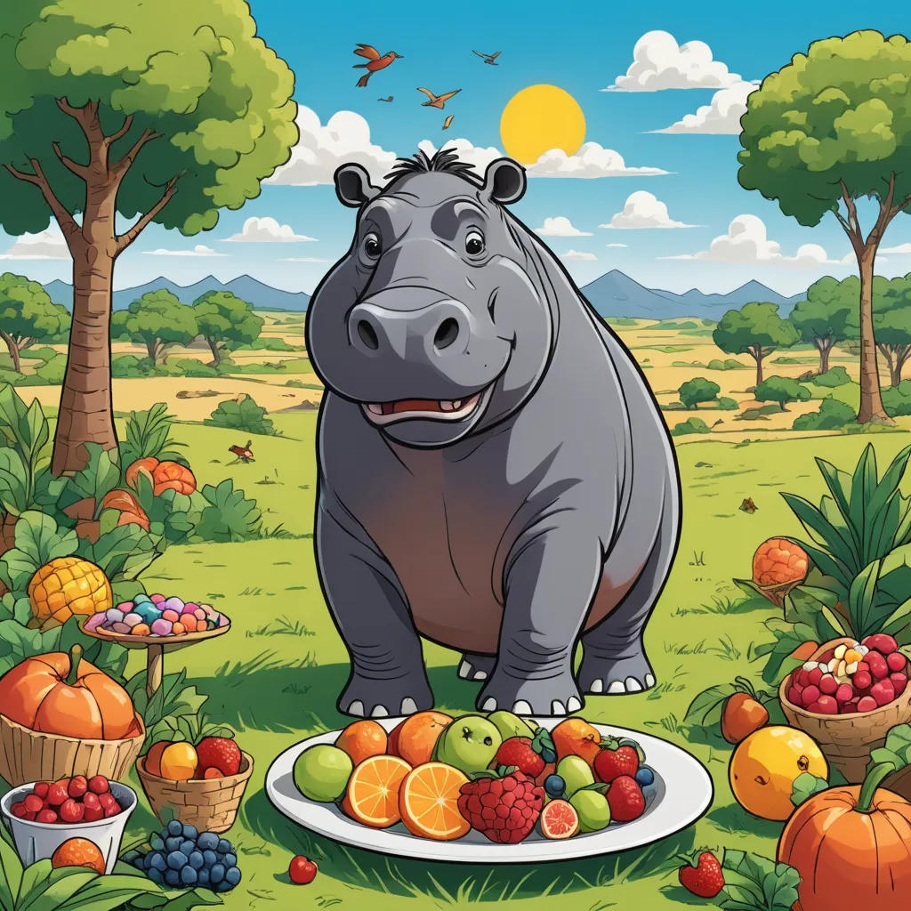 Bottomless the Hungry Hippopotamus