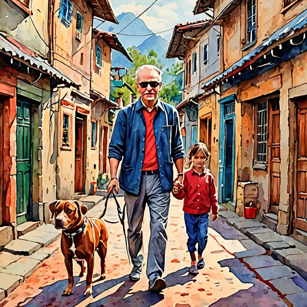 Grandpa and Me at the Farmer's Market