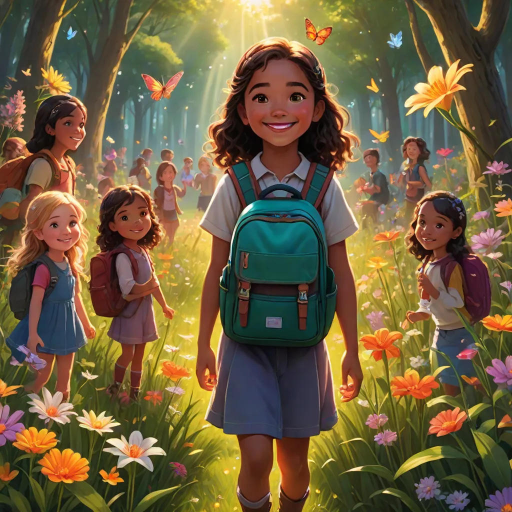 The Magic Backpack and the Adventure of Kindness