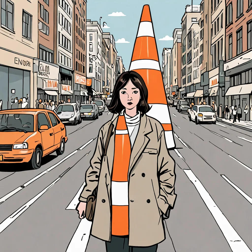 The Adventures of Elizabeth and the Traffic Cone