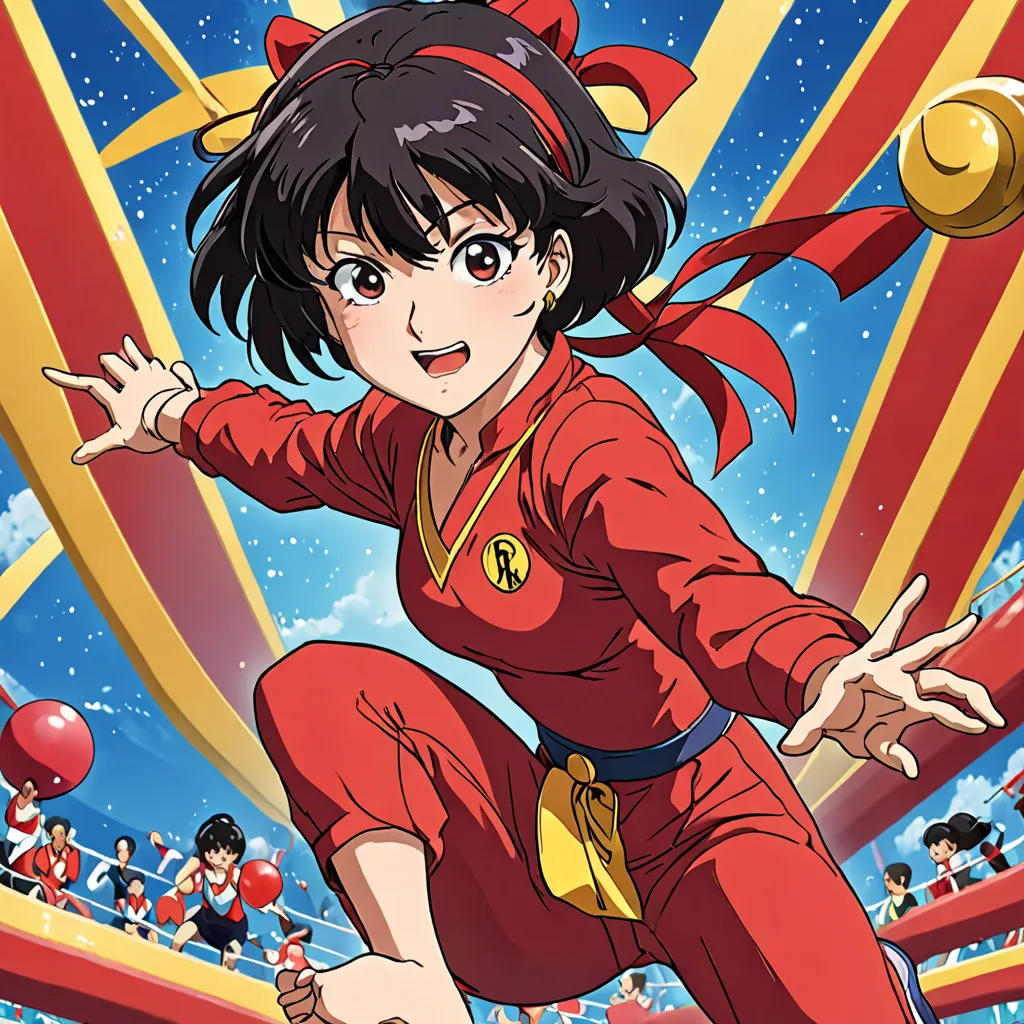 Ranma's Gymnastics Challenge