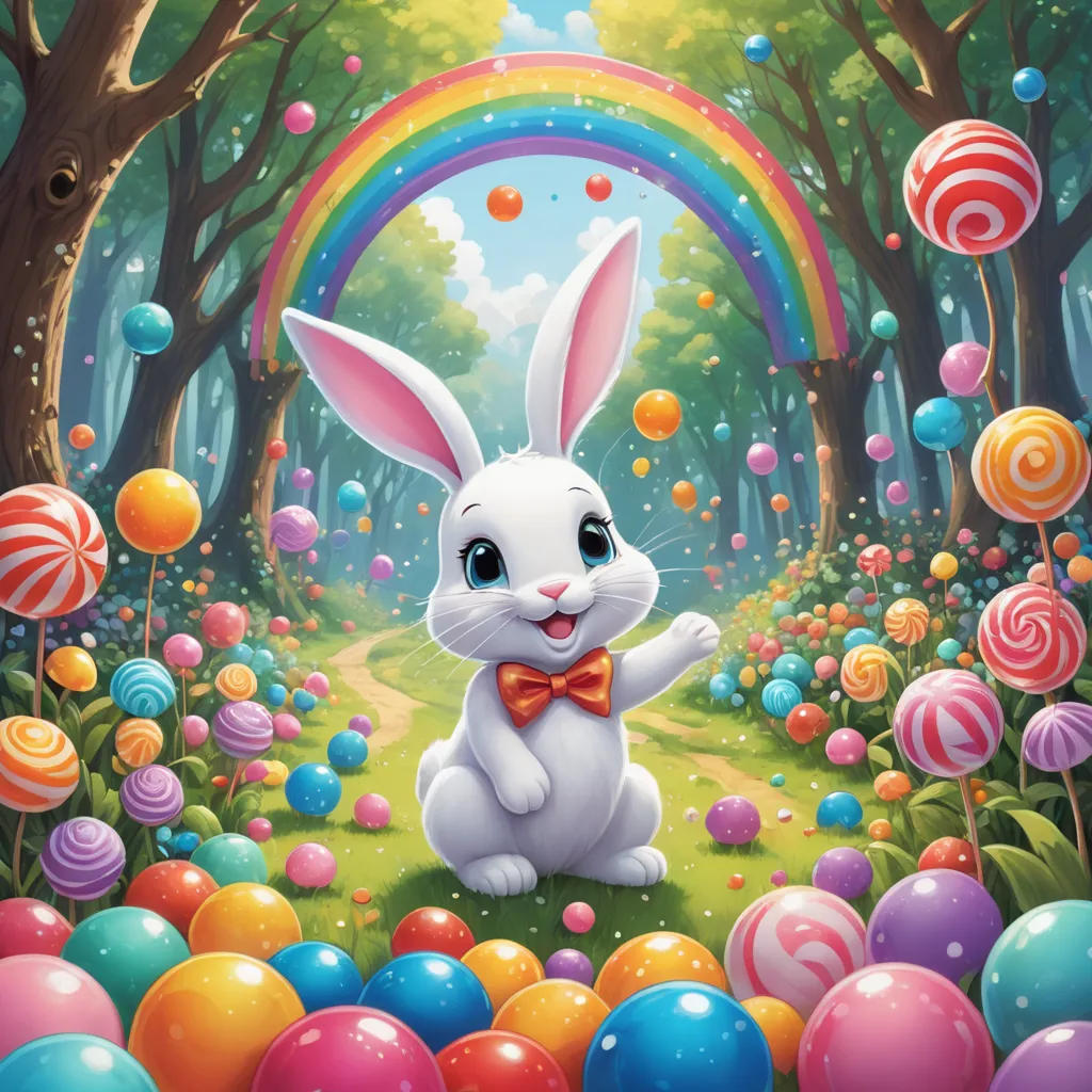 Bubbles and the Candy Forest