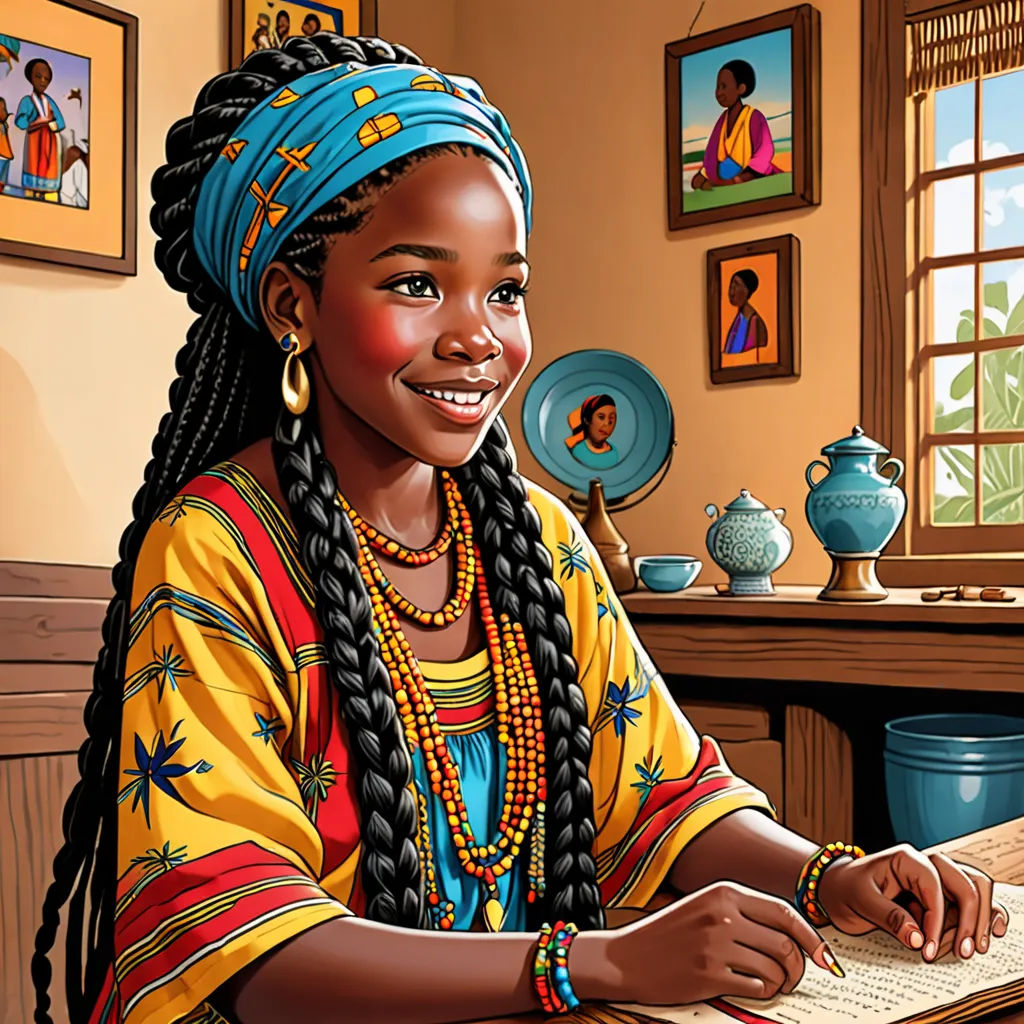 Her grandmother told her that the language was a mix of English and various African dialects, and was once considered Ebonics or a broken language.