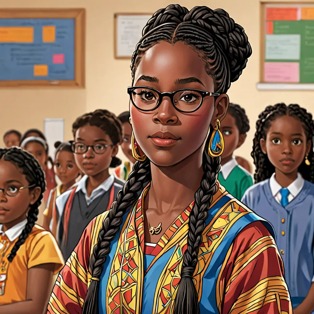 Her teacher, intrigued by her knowledge, invited Geechee Gyal to speak about the Gullah Geechee culture in the school assembly.