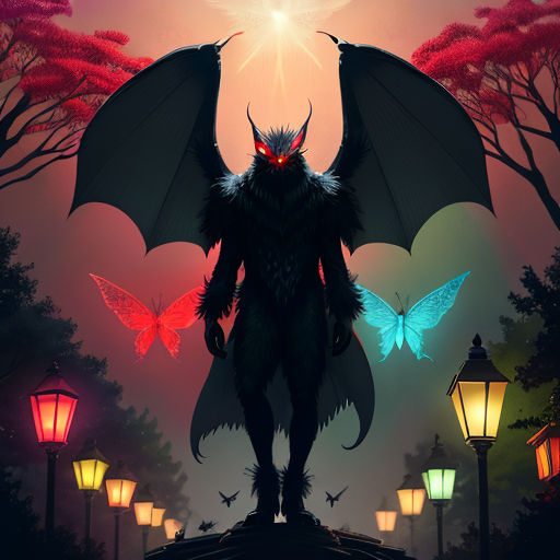 Furry Fellows - Mothman and Gothic Wendigo – 16% Nation