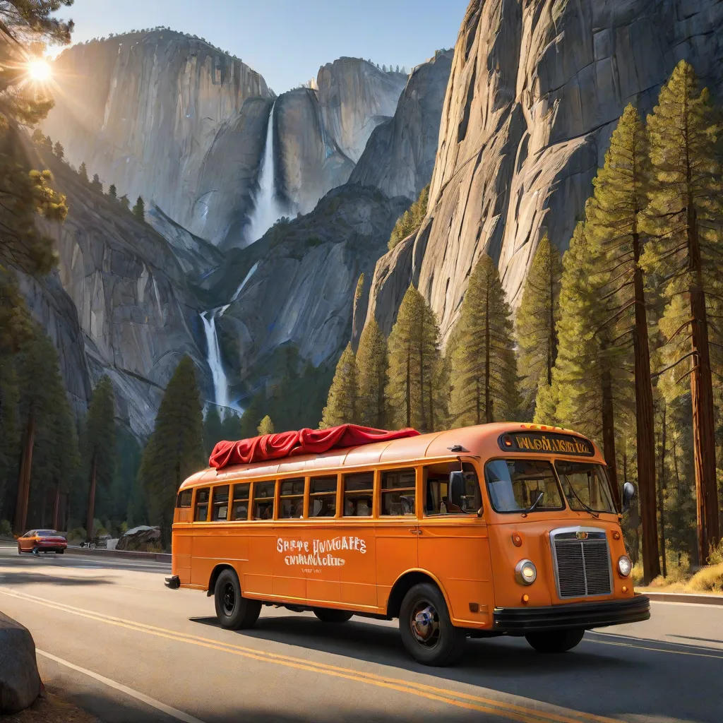 Milo Mouse Visits Yosemite National Park