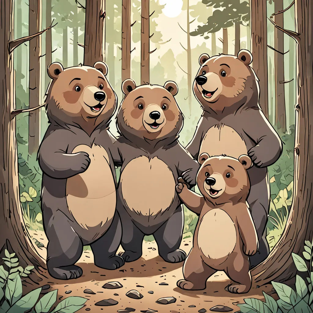 Die Drei Bären Geschwister | Story.com, image size:1024x1024