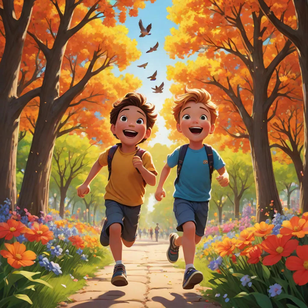 Timmy and Tommy's Park Adventure