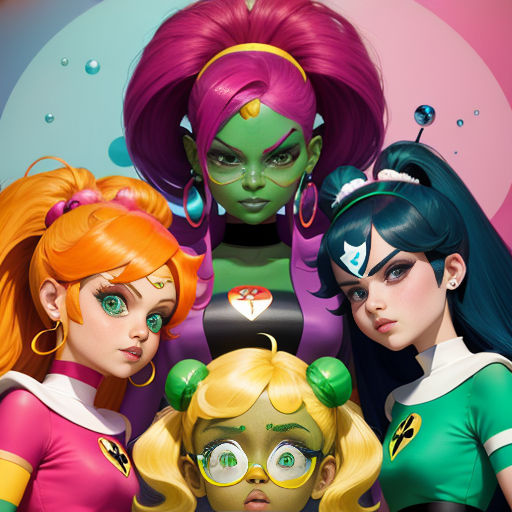 The Powerpuff Girls: Mojo Jojo's Bubble Bath Battle