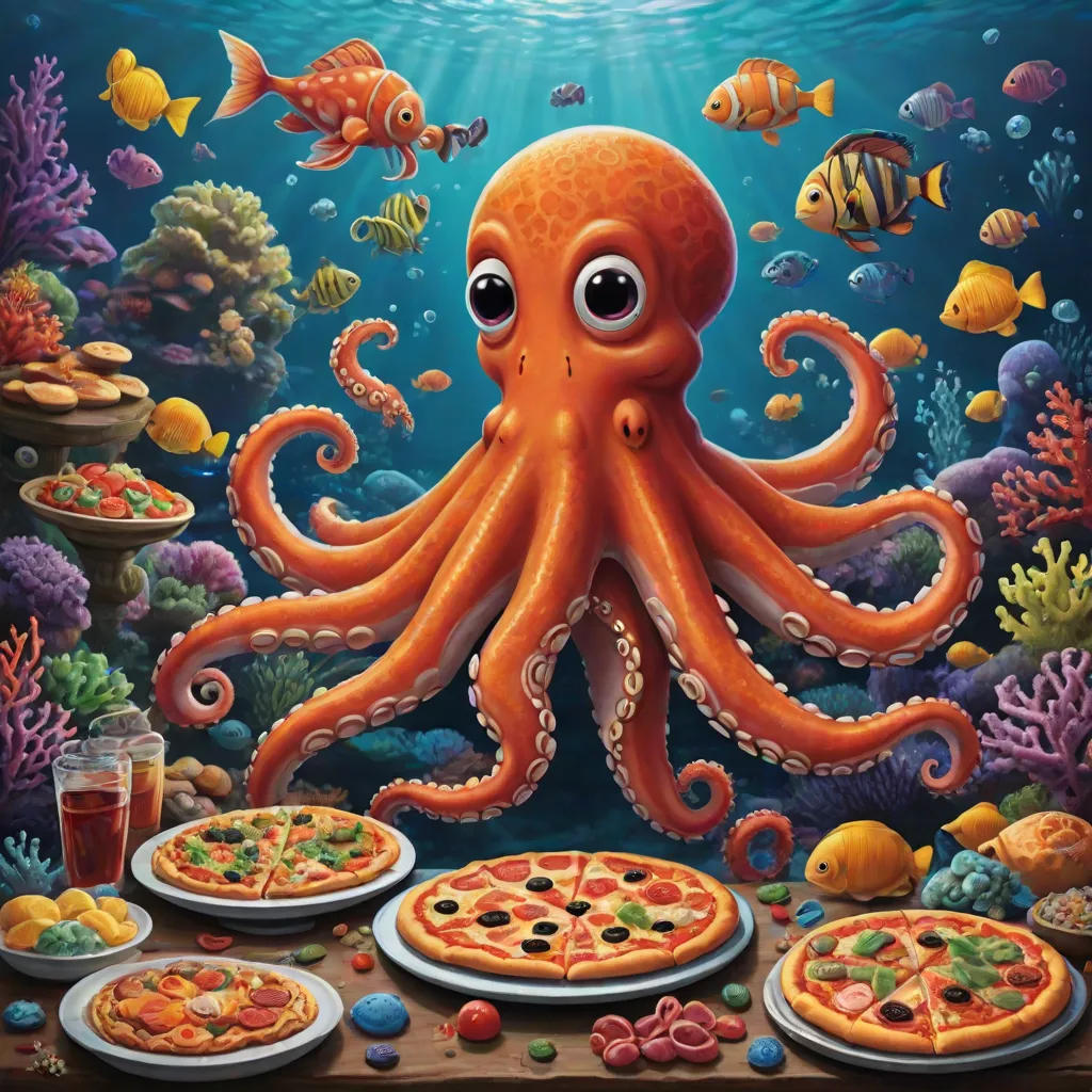 The Great Underwater Pizza Party