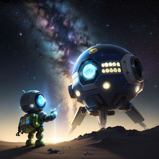 The Little Robot's Stellar Journey