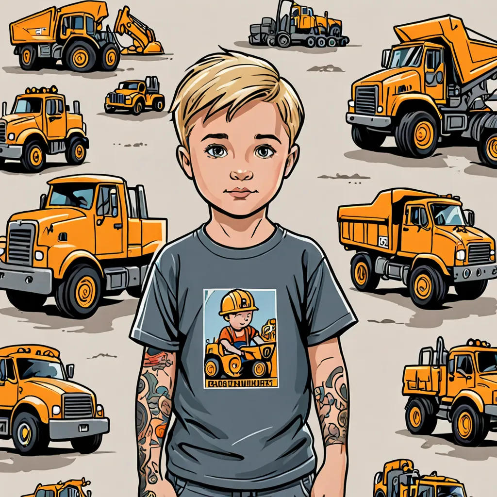 The Little Construction Truck Enthusiast