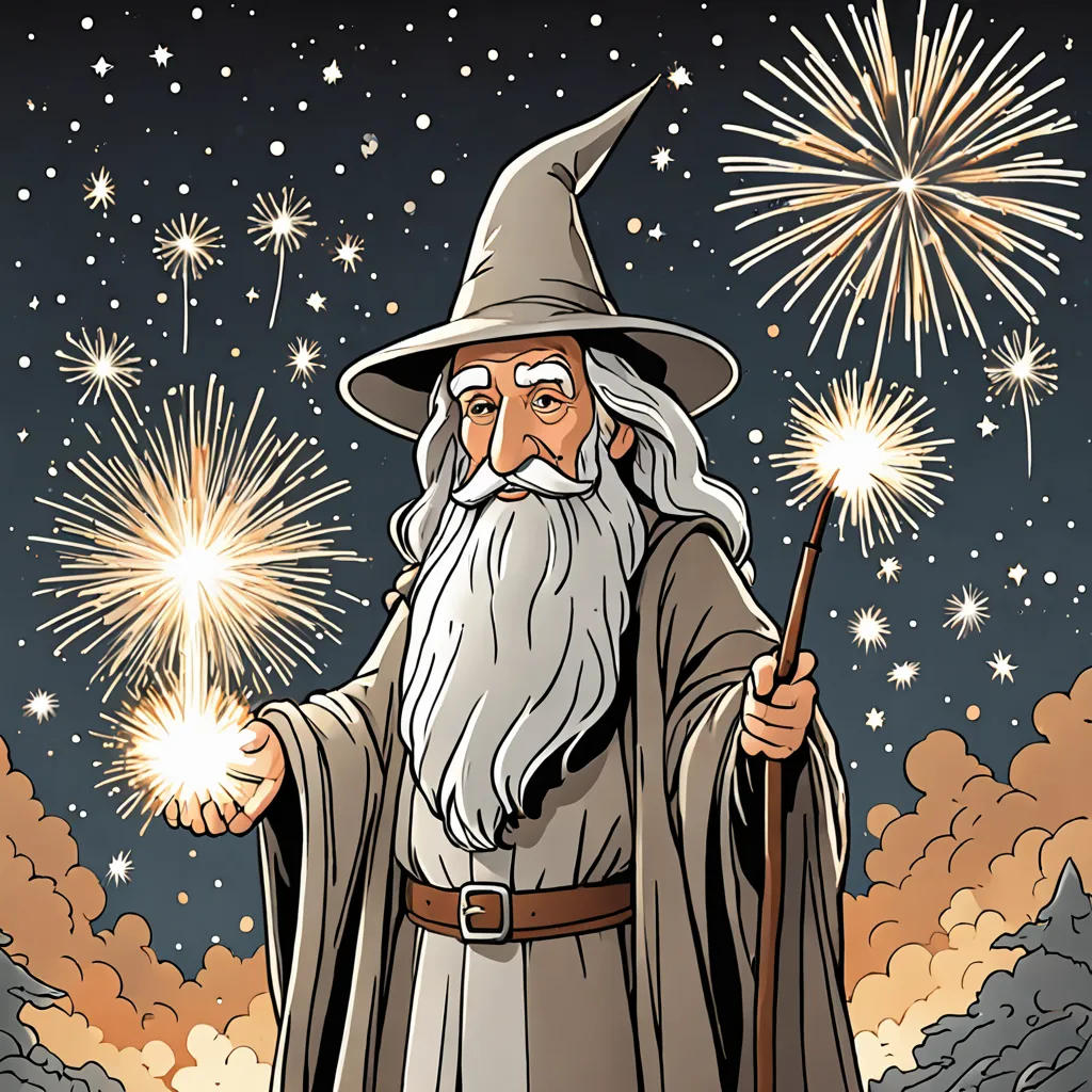 Gandalf's Grand Firework Display