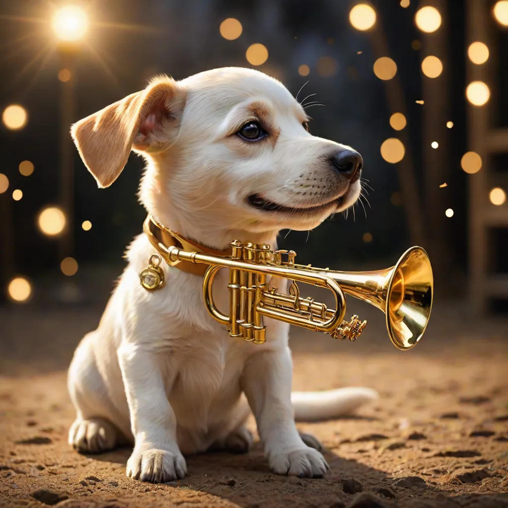 The Trumpet-Toting Dog