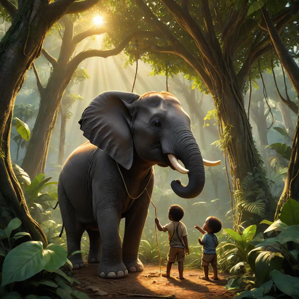 Little Lot and the Baby Elephant