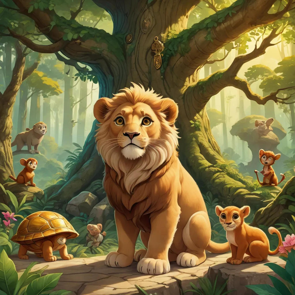 The Little Lion's Adventure