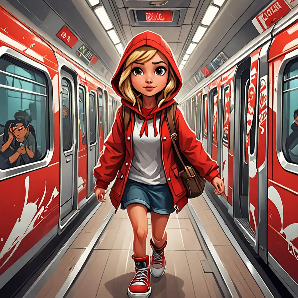 Subway Surfer Red