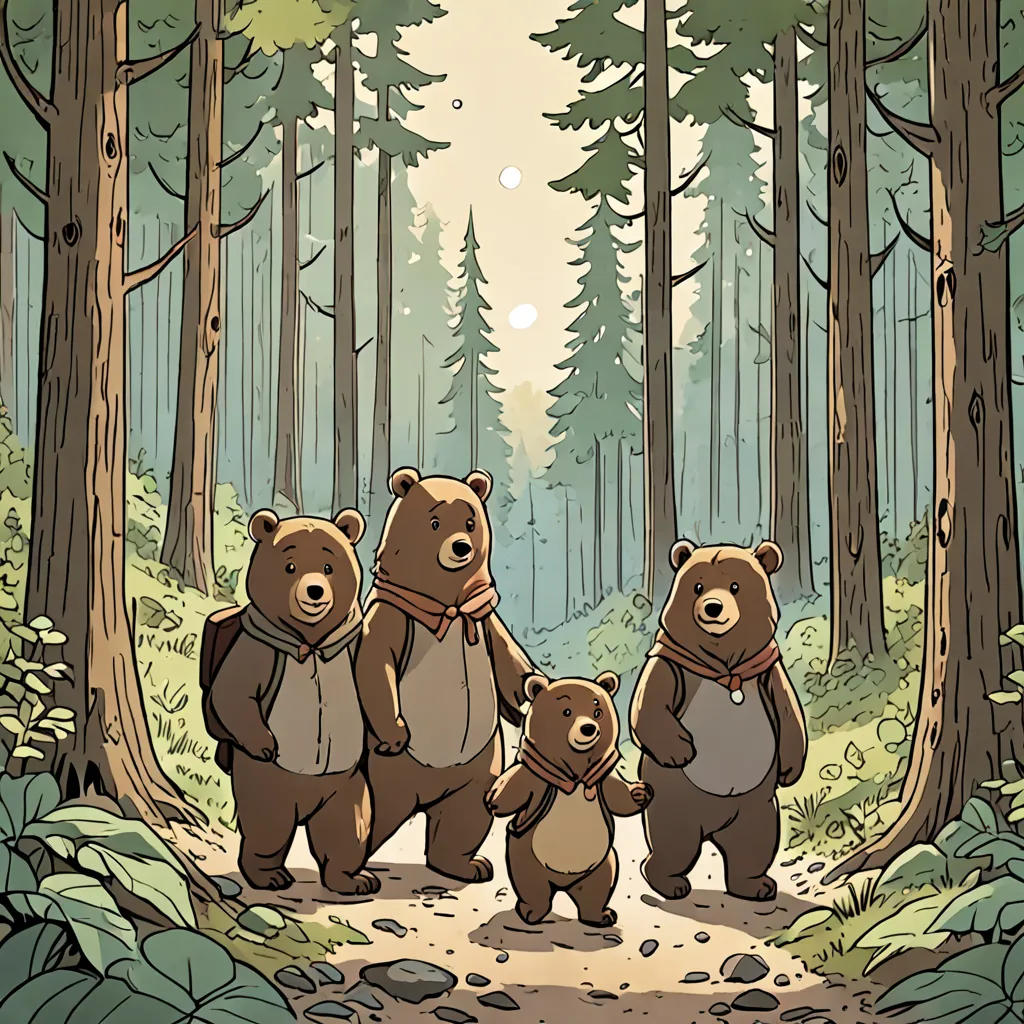 The Three Bears And The Lost Boy
