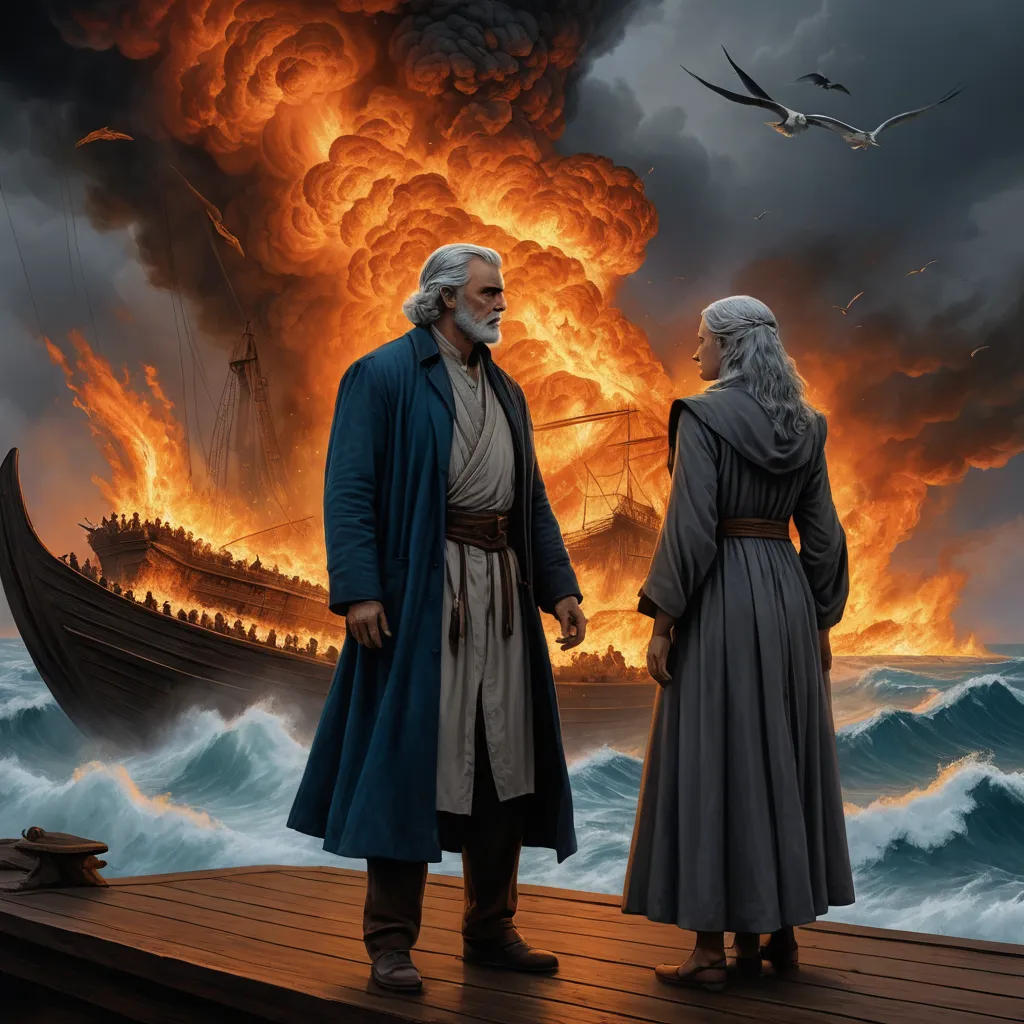 The Burning Waves