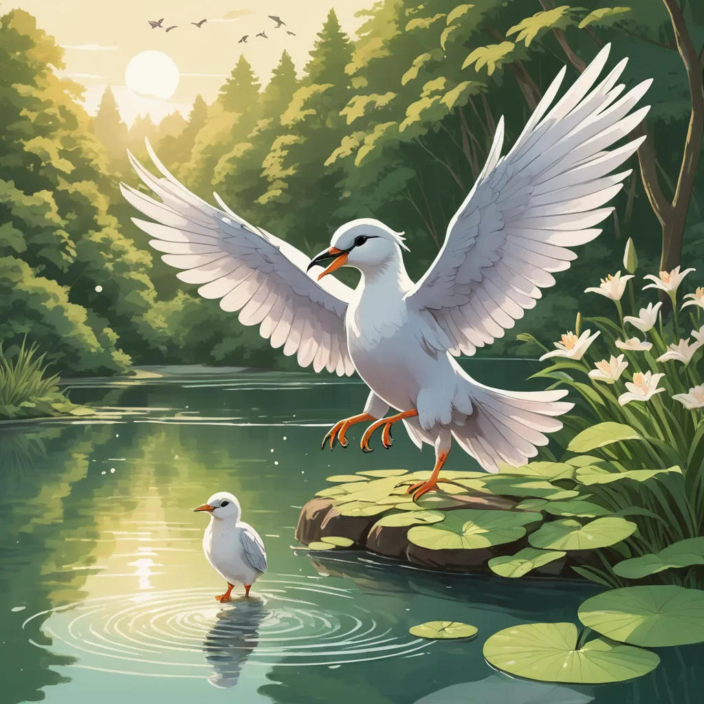 Feathered Love: The Tale of Lily and Rosie