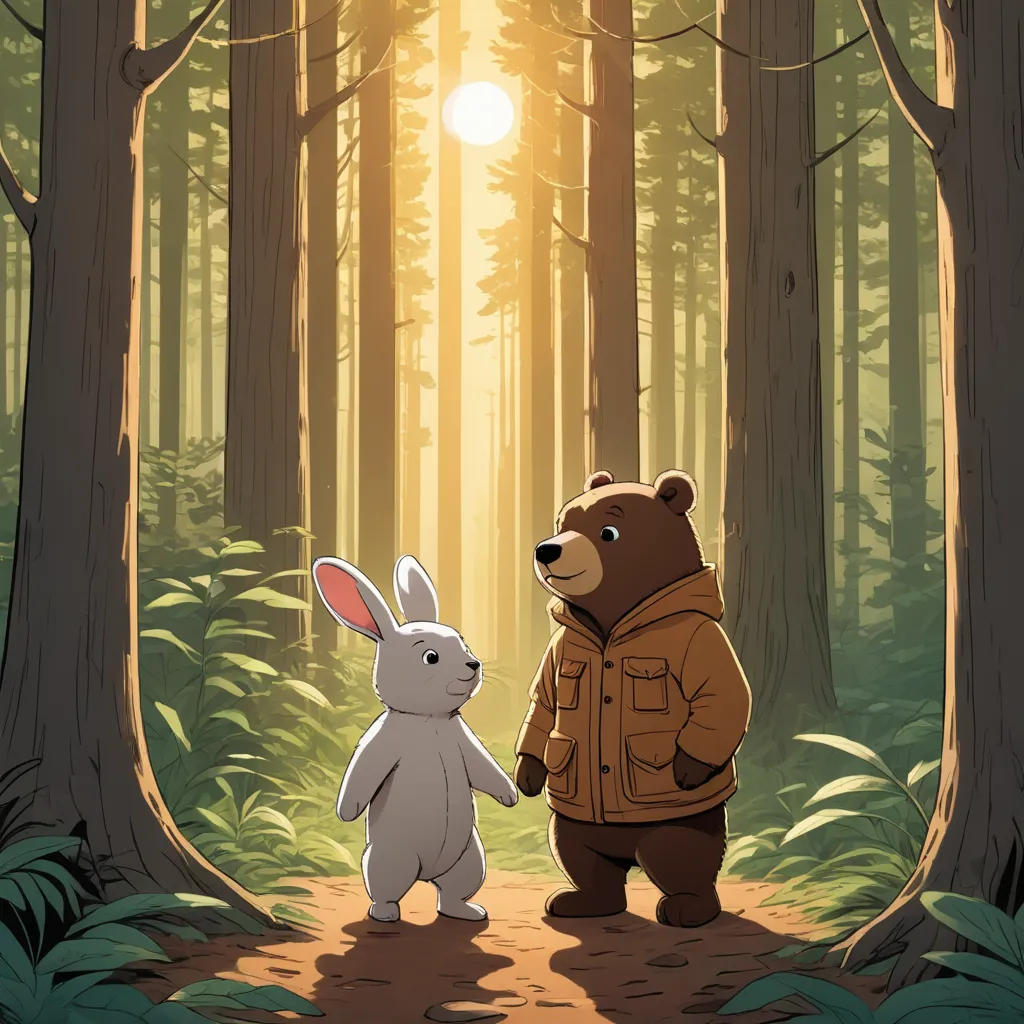 Tim-Tim, the Little Bear, and the Fear of the Dark