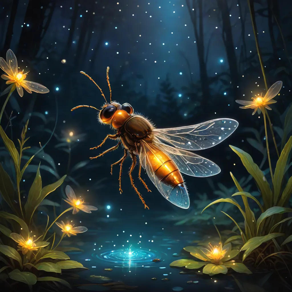 The Adventure of Sparkle the Brave Firefly