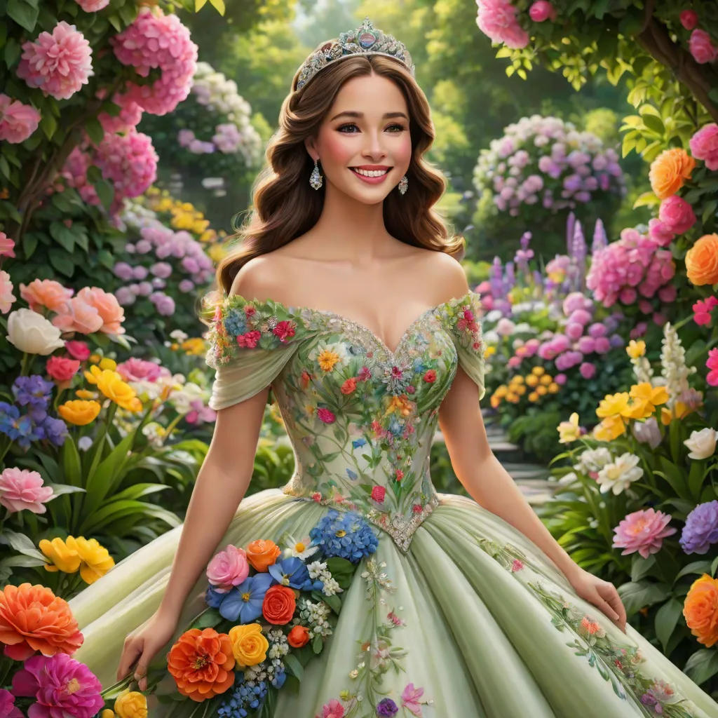 The Princess Who Spoke to Flowers