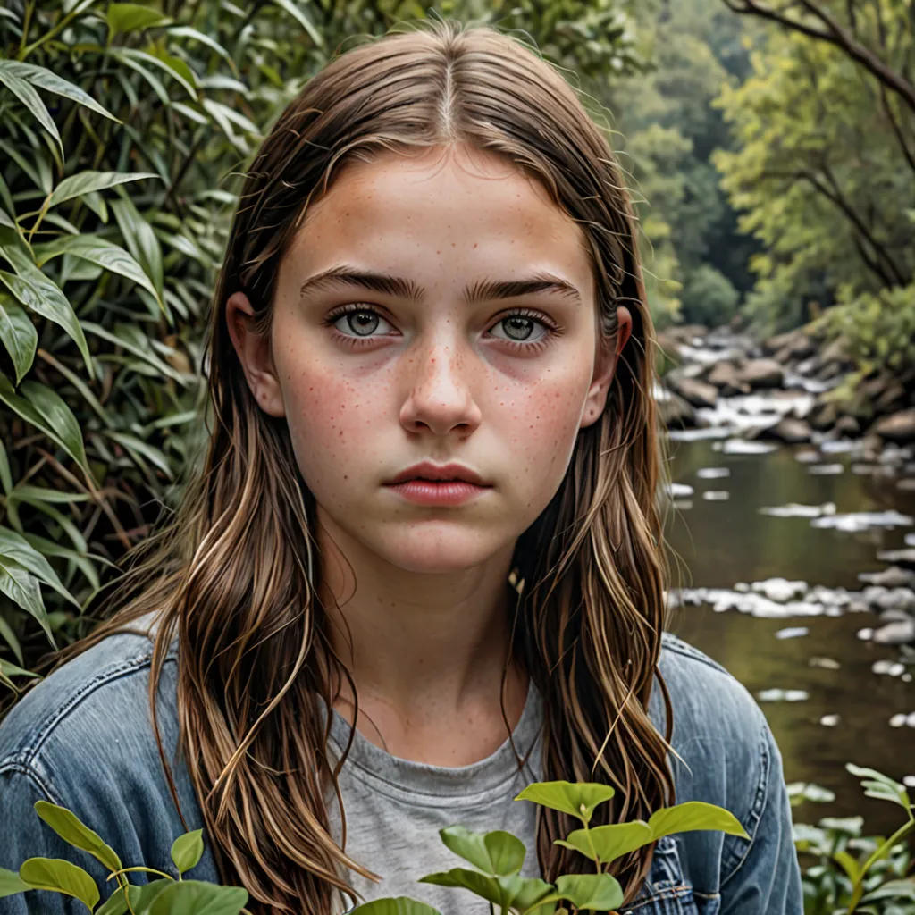 The Girl by the Creek
