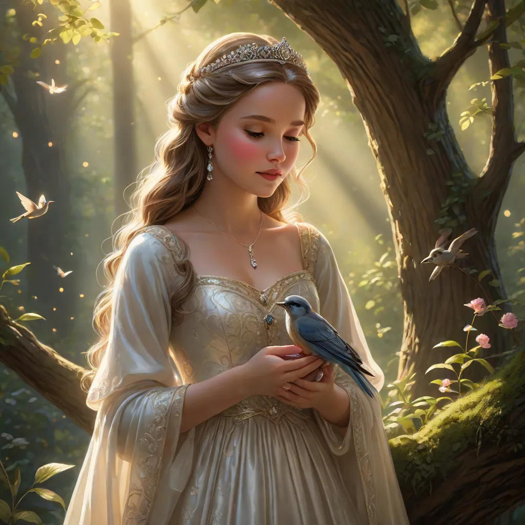 The Princess and the Baby Bird