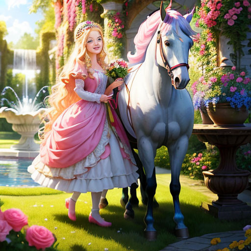 Isabella and the Rainbow Horse