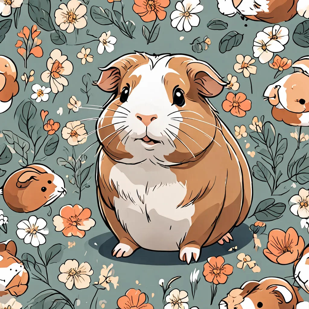 A Day in the Life of Peppy the Guinea Pig