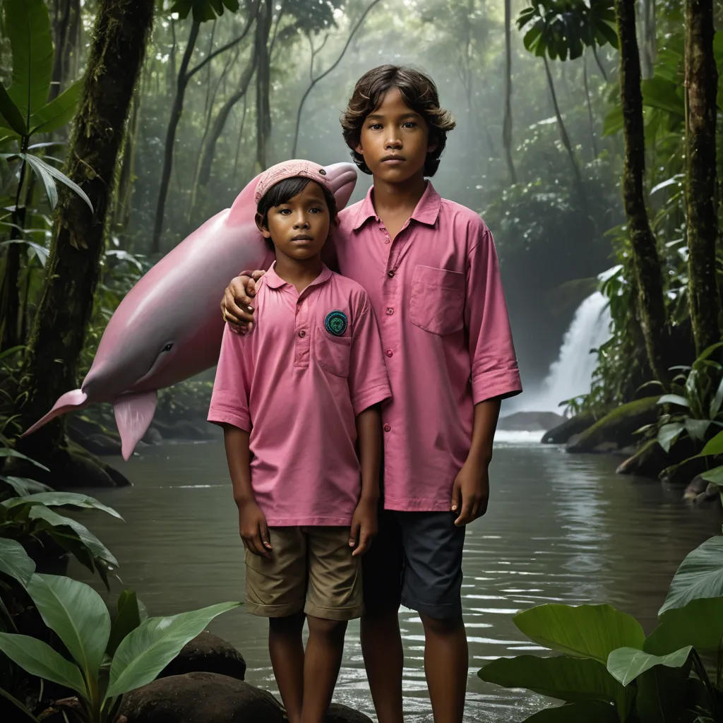 The Pink Dolphin and the Mission in the Amazon Forest