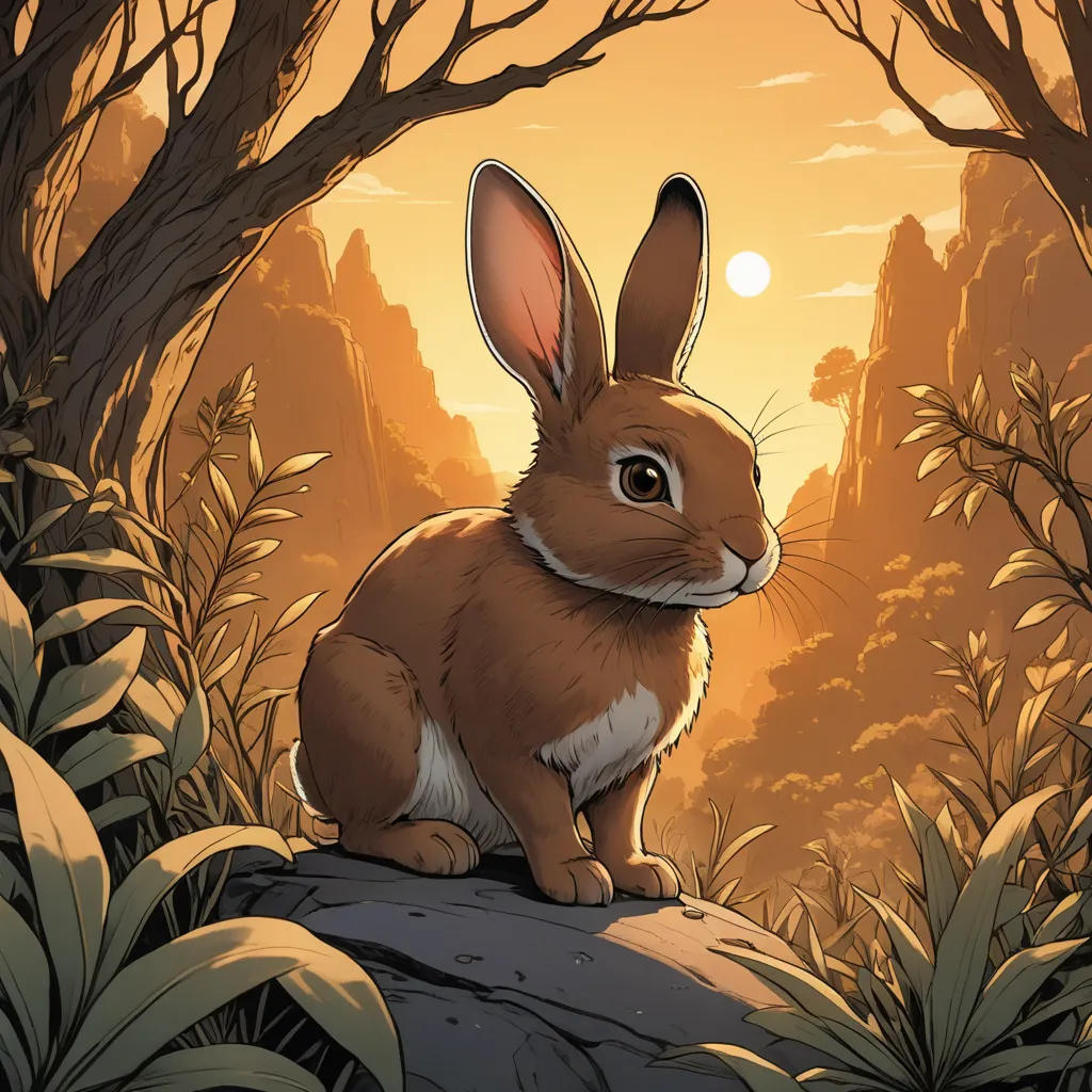 The Brave Little Rabbit