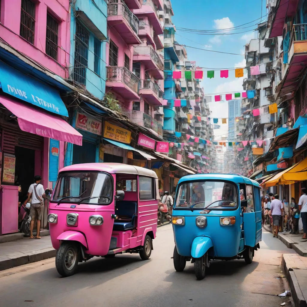 The Little Blue Tuk Tuk's Big Adventure