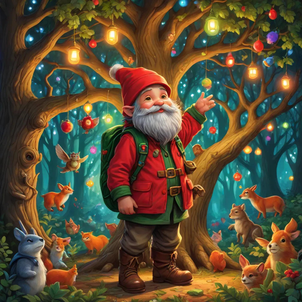 The Little Dwarf and the Forest Festival