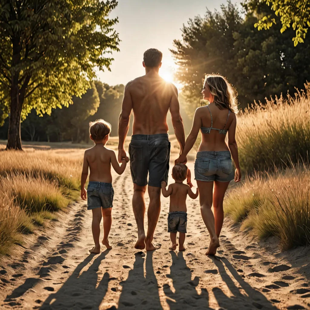 The Shirtless Family