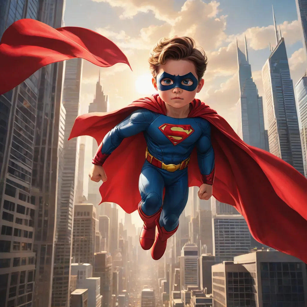 The Mini Superhero: Adventures of a Five-Year-Old
