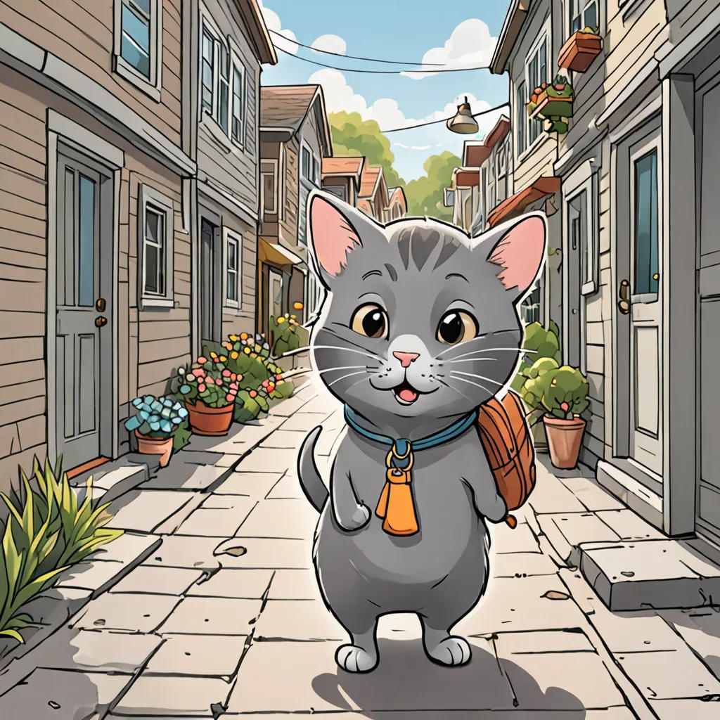 The Adventures of Mouse the Gray Cat