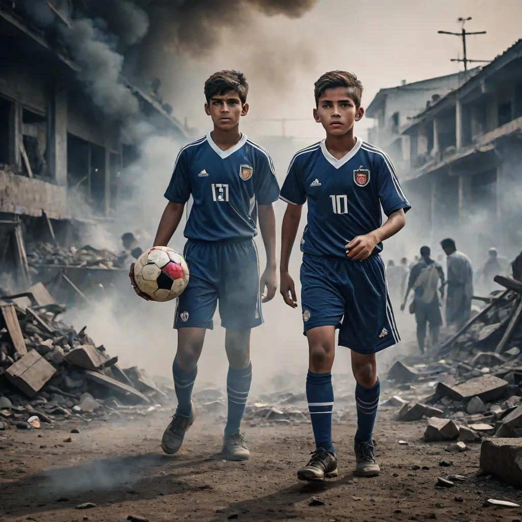 From Pitch to Battlefields: The Rise of a Footballing Legend