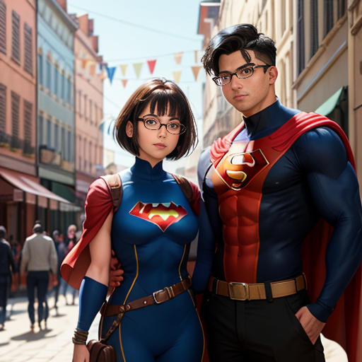 The Superhero's Secret Love