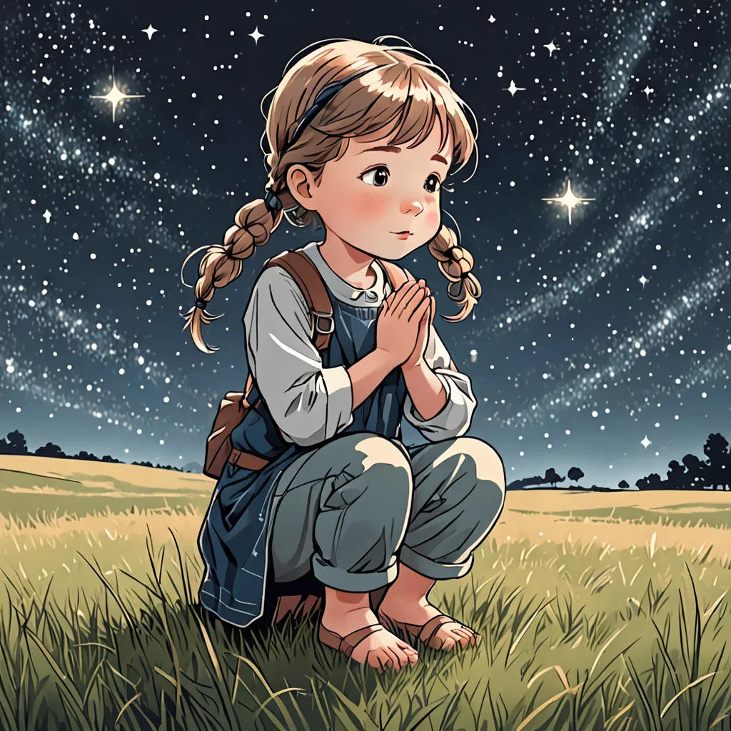 The Little Praying Girl