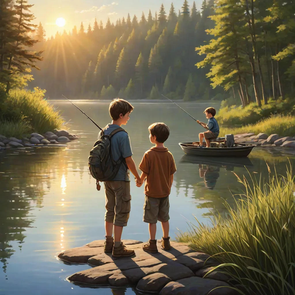 Amias Goes Fishing