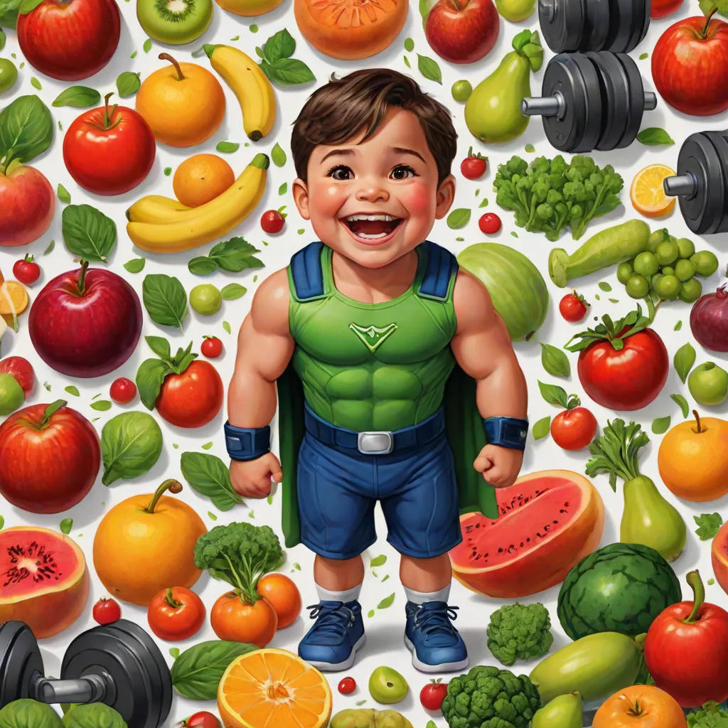 Strong Boy: The Journey To Muscles And Health...